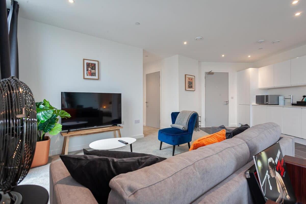 Spacious 2 Bed Apartment in Central Mánchester Exterior foto