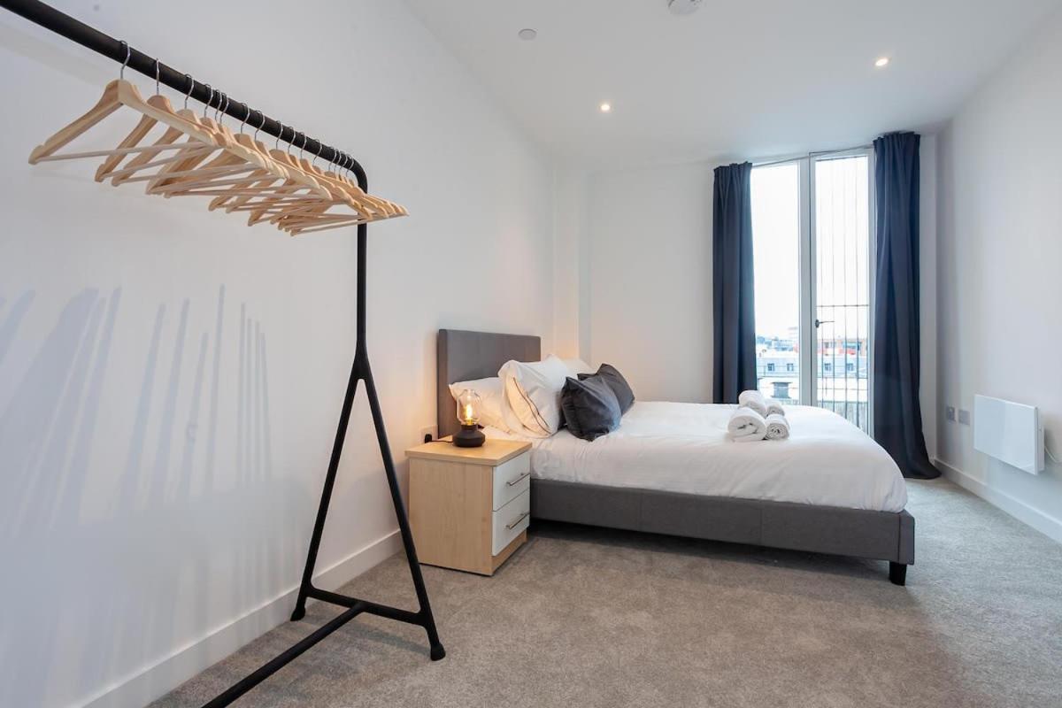 Spacious 2 Bed Apartment in Central Mánchester Exterior foto