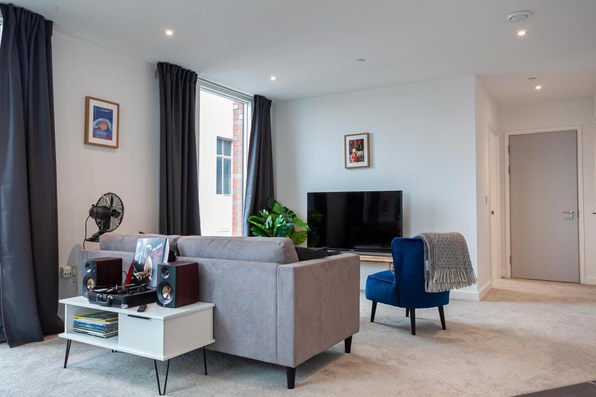 Spacious 2 Bed Apartment in Central Mánchester Exterior foto