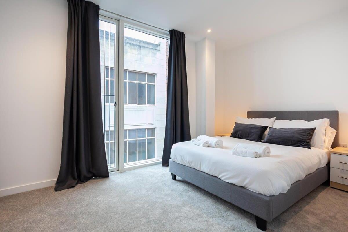 Spacious 2 Bed Apartment in Central Mánchester Exterior foto